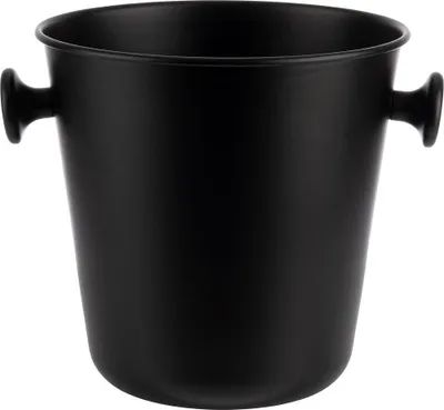 Produktbild von APS 36115 Wein-/Sektkühler, Aluminium, mit zwei Griffen, Ø 21,5/15 cm, schwarz-matt