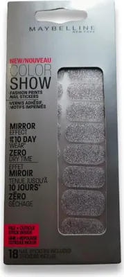 Produktbild von Maybelline New York - Colorshow Spiegel-Effekt Sticker - 18 Stück