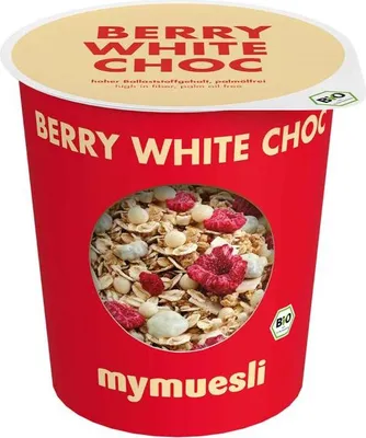 Produktbild von mymuesli  Berry White Choc Müsli 85,0 g