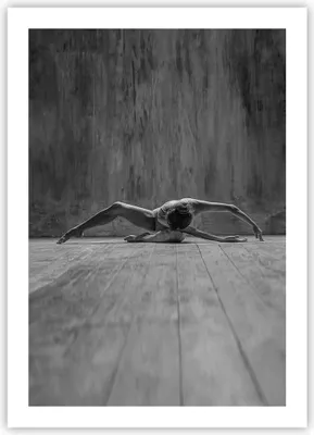Produktbild von Poster - Poster ohne Rahmen - Tanz Schwarzweiß Frau - 50x70 cm - Wand Bild - Wanddeko - Wandbilder - Kunstposter - Wandposter - Bilder - Kunstdruck - Wanddekoration - Wandbild - P2XPA50x70-4352