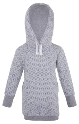 Produktbild von Sweatkleid - Grau Meliert Muster Glitzer, 110