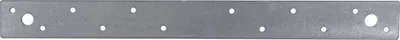 Image de Alberts 847067 Raccord plat, galvanisé sendzimir, 60 x 40 mm, set de 25 pièces