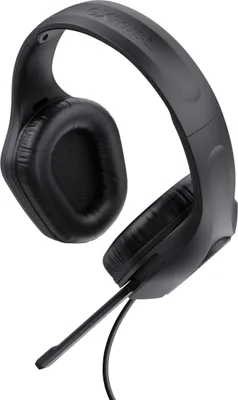 Immagine prodotto di Trust Gaming GXT 418 Rayne Cuffie da gioco leggere per PC Xbox PS4 PS5 Switch Mobile, driver da 50 mm, cavo da 2 m, connessione audio da 3,5 mm, cuffie over-ear con cavo, nero
