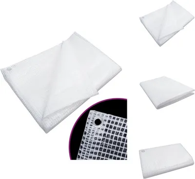 Obrázok produktu pre plachta vidaXL Leno 140 g/m² 4x8 m biela - Plachty