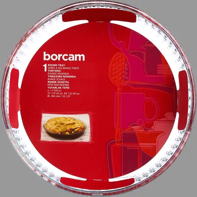 Image de Plateau Rond Four 26cm Cuisson Uniforme, Antiadhésif - Générique