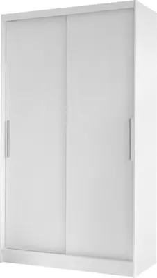 Produktbild von MIRJAN24 Schiebetürenschrank Costa I, Kleiderschrank, Stilvoll Schlafzimmer Garderobenschrank (Farbe: Weiß)