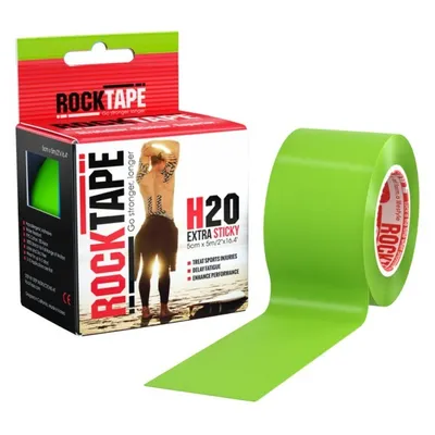 Immagine prodotto di RockTape H20 Kinesiotape - Nastro sportivo - 5 cm x 5 m - Verde