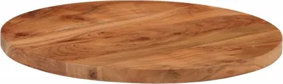 Immagine prodotto di Piano tavolo vidaXL Ø 60 x 2,5 cm, rotondo, in legno massello di acacia