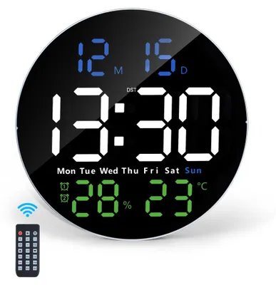 Zdjęcie produktu dla 25,4 cm, lampka nocna LED z pilotem, zmieniająca kolor na 9 różnych odcieni