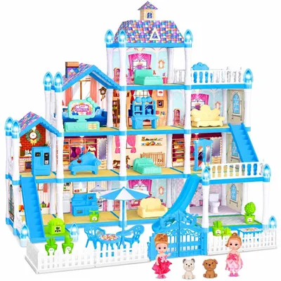 Obrázok produktu pre Domček pre bábiky s motívom princeznej
