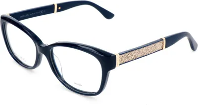 Imagen del producto de Gafas de sol para mujer Jimmy Choo JC178, color azul brillante, modelo 53/15/140