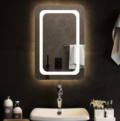 Produktbild von (Angebot 2026)Wandspiegel/LED-Badspiegel - Moderner Stil - 40x60 cm GermanyMöbel 76058 - Wandspiegel