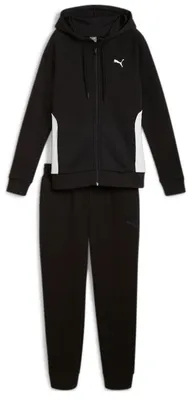 Puma Jogginganzug Damen aus Baumwolle mit Kapuze