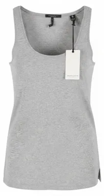 Imagen del producto de Camiseta de algodón gris