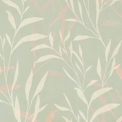 Produktbild von Profhome 782221-GU Natur Tapete Floral matt oliv grün creme-weiß rosa 5,33 m2