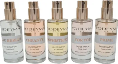 Produktbild von YODEYMA Damen Schnupperduftset "Blumig frische Früchte" Kollektion