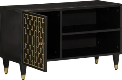 Produktbild von vidaXL TV-Schrank 80x31,5x46 cm Massivholz Mango