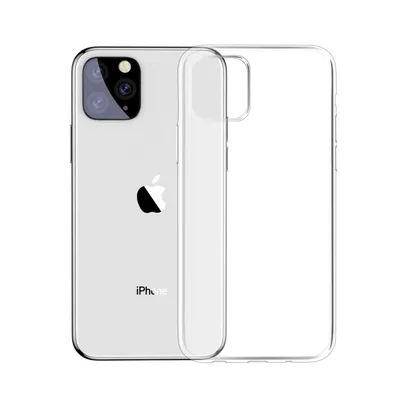 Zdjęcie produktu dla Pokrowiec na telefon komórkowy Apple iPhone 11 Silikonowa przezroczysta obudowa