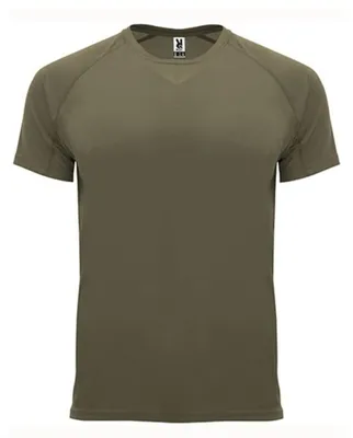 Image de T-shirt Roly Sport « Bahrain » pour homme LT3648 (XL) (vert armée)