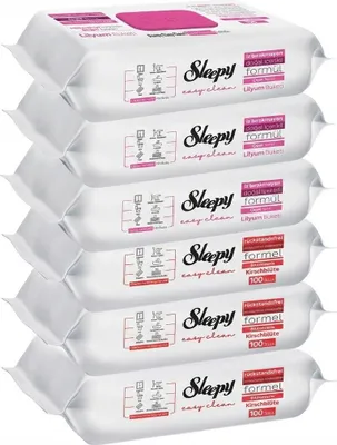 Obrázok produktu pre Sleepy Feuchttücher 3x Rot + 3x Pink