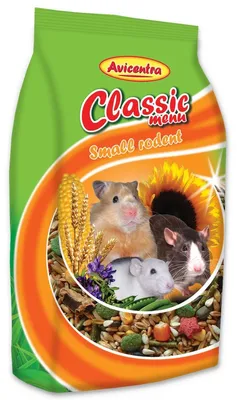 Productafbeelding van Avicentra Classic menu, voeding voor kleine knaagdieren, 1 kg
