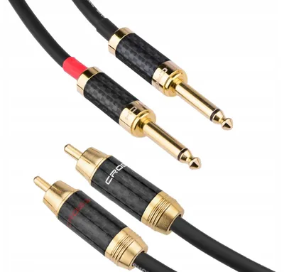 Obrázok produktu pre Klotz Kábel 2x 6,3 Jack mono - 2x RCA 1,5m