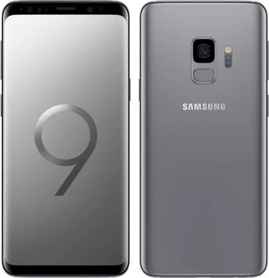 Produktbild von Samsung Galaxy S9 SM-G960  5,8 Zoll (14,7 cm), Super AMOLED, 64 GB, 4 GB RAM, Titangrau