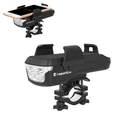 Immagine prodotto di Supporto per cellulare inSPORTline Electronics con power bank/luce/campanello inSPORTline Keporfun 4000 mAh