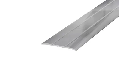 Obrázek produktu pro AP4/4 přechodová lišta rovná samolepící ACARA, hliník elox stříbro, 38 mm, 2,7 m