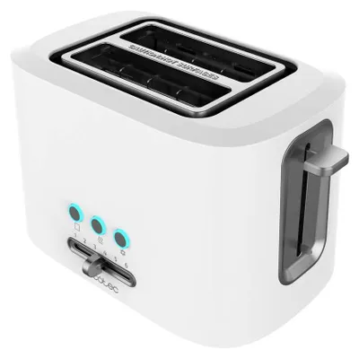 Imagen del producto de CECOTEC 03188 - Tostador Vertical Toast&Taste 9000 Double White