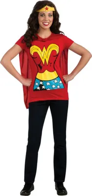 Immagine prodotto di Wonder Woman - Top per costumi da donna BN4601 (S) (Rosso/Giallo)