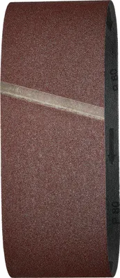Produktbild von Wolfcraft Gewebeschleifbänder K80 100 x 560 mm 3 Stück