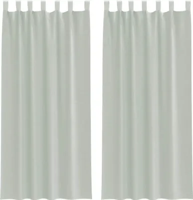Obrázok produktu pre vidaXL Voálové závesy s pútkami 2 ks. Svetlosivé 140x225 cm