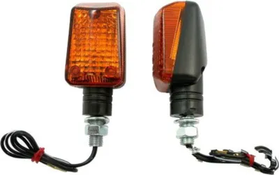 Produktbild von Blinker JMP kurz Rauchglas schwarz