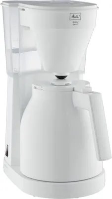 Produktbild von Kaffeemaschine Melitta Easy Therm II 1023-05, Weiß, Thermokanne, Einhandbedienung, Transparenter Wassertank