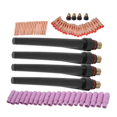 Obrázek produktu pro 101120031991168Pcs TIG Welding Torch Kit Gas Lens Back Cover Weld Nozzle Accessories WP?17/18/26