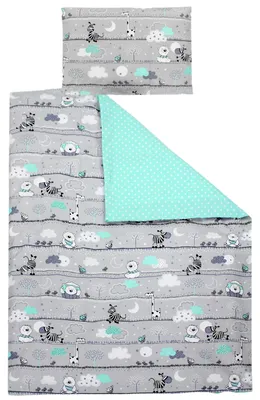 Produktbild von Famanu Bettwäsche Set für Kinder, 2-teilig, umkehrbar, 100 x 135 cm