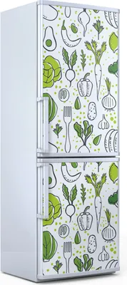 Produktbild von Magnete Dekorative - 70 cm x 190 cm - Küche - Magnetmatte Kühlschrankmagnete - Frisches Gemüse