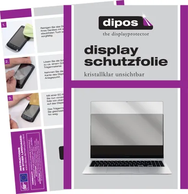 Obrázek produktu pro 2x ochranná fólie pro Samsung Galaxy Book Pro 360 15,6" čirá ochranná fólie displeje dipos