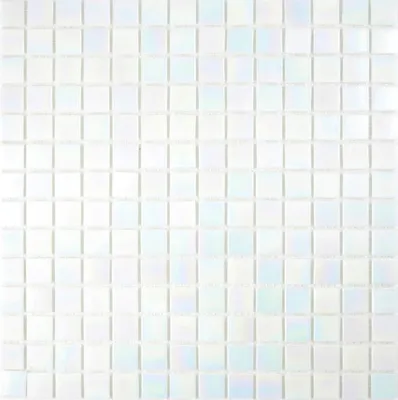 Produktbild von Mosani MOS240-WA02-N_f, Mosaik, Glas, Weiß, Indoor, Rechteck, 305 mm