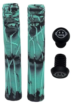 Produktbild von Zipit Almighty Grips 180mm Flangeless Stunt Scooter & BMX Griffe – Zweifarbig – Inklusive Lenkerenden