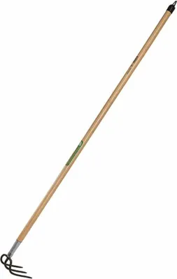 Obrázok produktu pre Záhradná motyčka s 3 hrotmi 64375 s násadou 140 cm