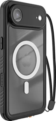 Produktbild von Redpepper, Hülle iPhone Air IP68 wasserdicht mit Handschlaufe, Schwarz