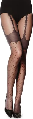 Produktbild von Merry Style Damen Strumpfhose MS 262 40 DEN (Schwarz, XL) .