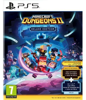 Produktbild von PS5-Spiel: Minecraft Dungeons 2, Deluxe-Edition. Action-Abenteuer, Erkundung, Dungeons, Koop-Modus