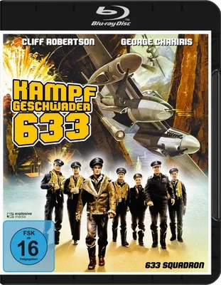 Obrázok produktu pre PLAION 1059233, Film, Blu-ray, Nemčina, Angličtina, 95 min, 633 Squadron, Dobrodružstvo