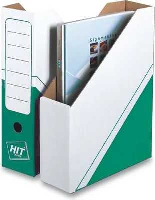 Obrázek produktu pro Magazin box Hit Office - archivační box 75 mm, zelený