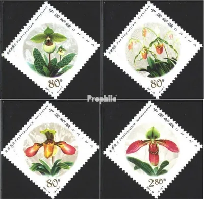 Produktbild von Briefmarken Volksrepublik China 2001 Mi 3277-3280 (kompl.Ausg.) gestempelt Venusschuh