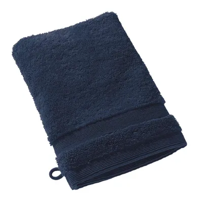 Image de Collection SCHÖNER WOHNEN Gant de toilette CUDDLY Bleu nuit 16 x 21 cm