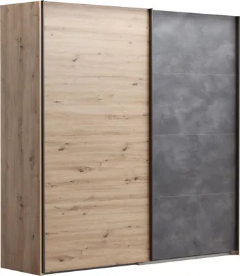 Produktbild von Schwebetürenschrank - Artisan Eiche Nachbildung - Tadao Nachbildung - 250 x 220 cm
